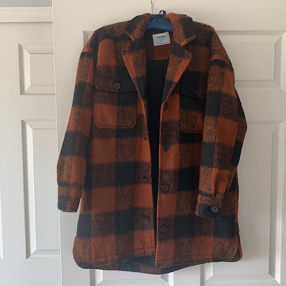 Oversized Soft-Brushed Plaid Shacket